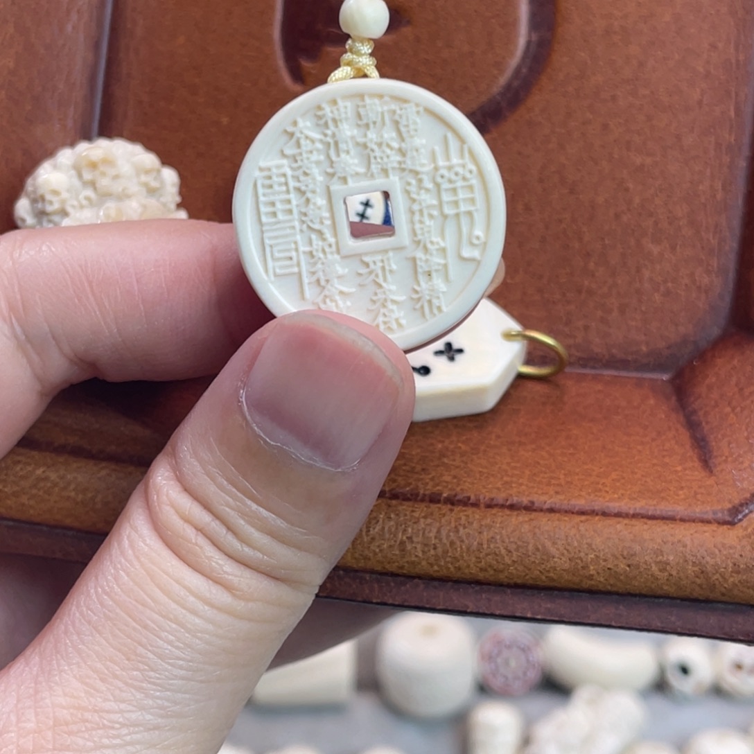 手串/手链/手镯猛犸象牙山鬼花钱