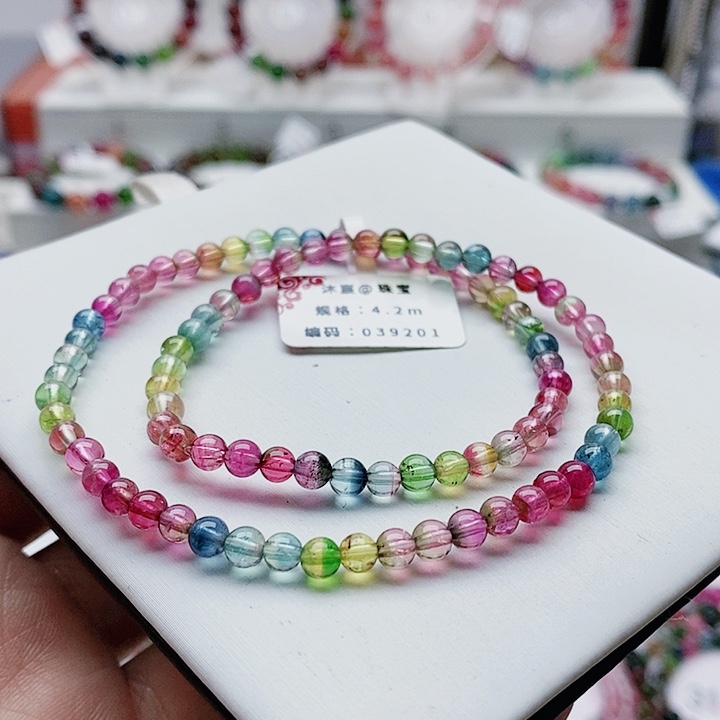 碧玺手链未镶嵌17号