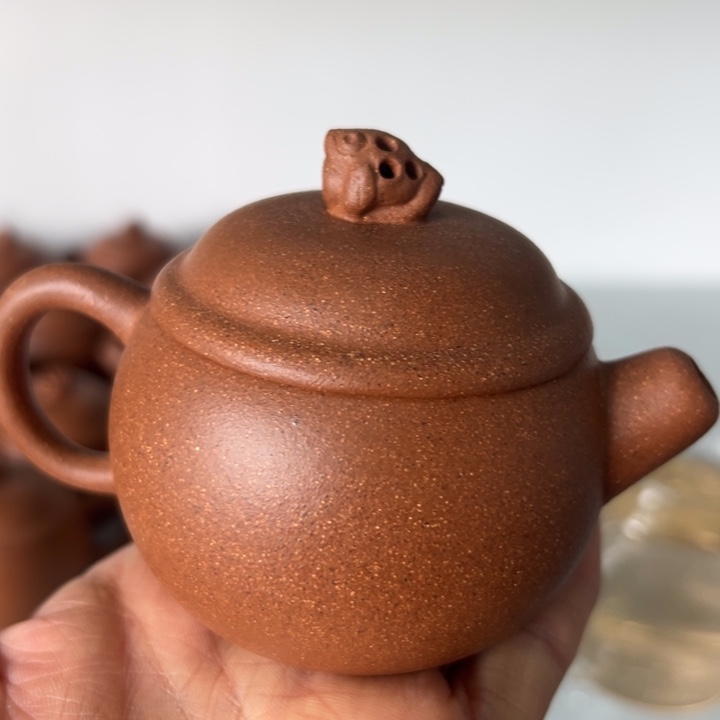 茶案紫砂五彩小胖120cc