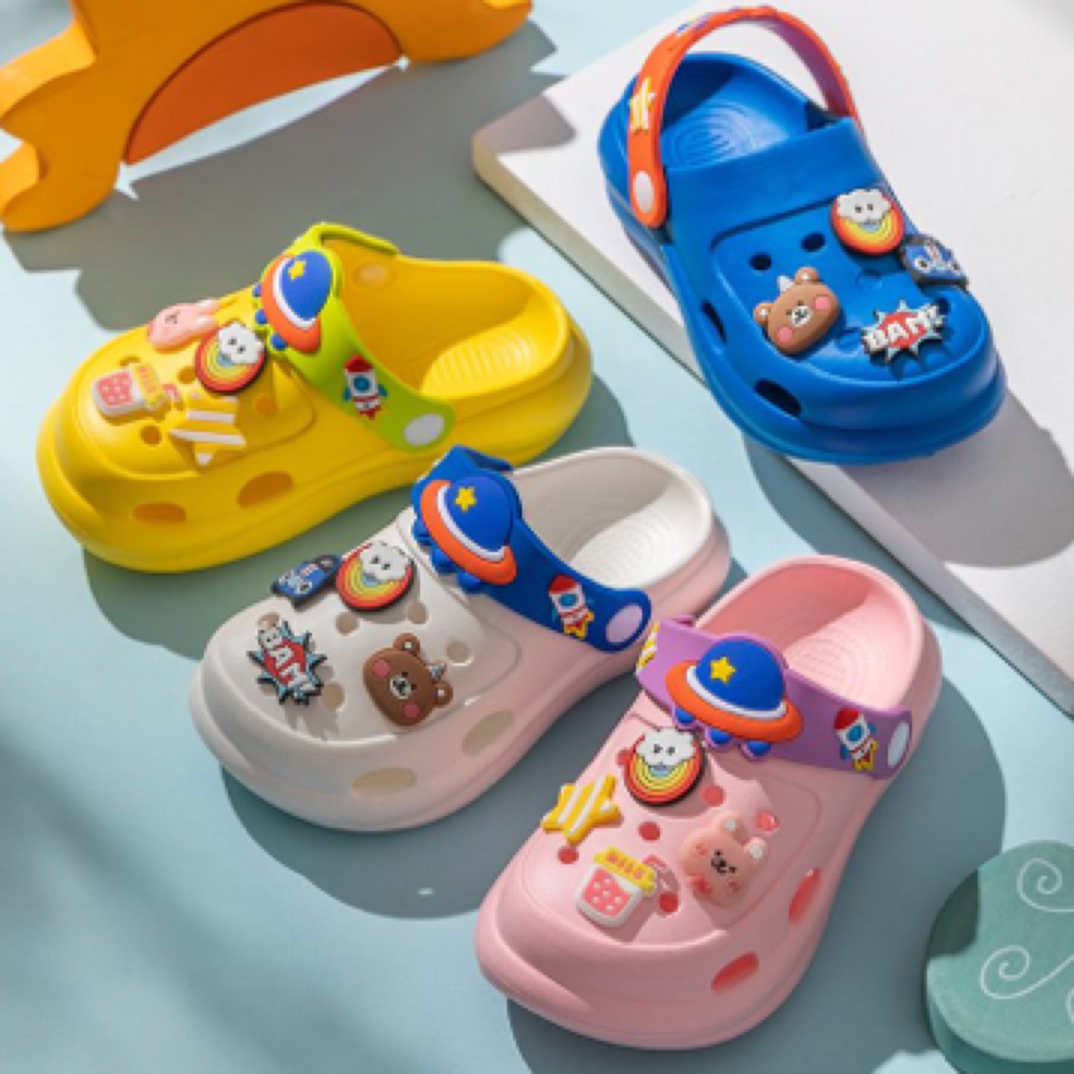 女卡通风卡通包头夏季男拖鞋沙滩鞋凉拖鞋凉鞋