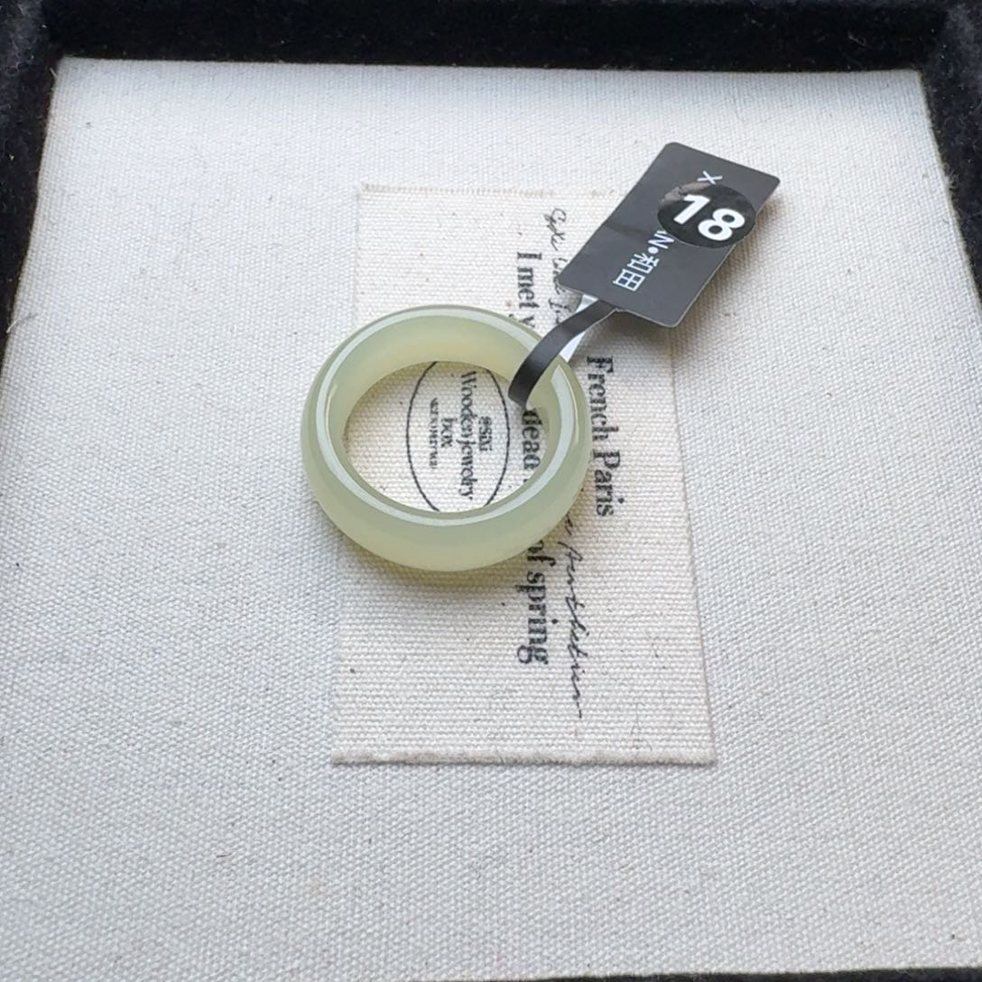 和田玉戒指未镶嵌T****?