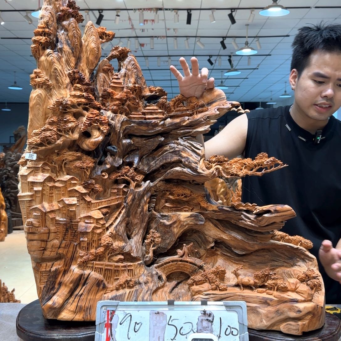 小***兵木工艺品摆件不包邮