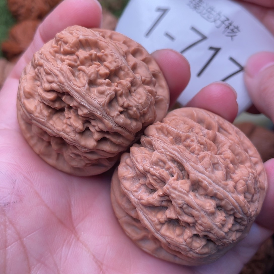 文玩核桃把件大肚粗筋44