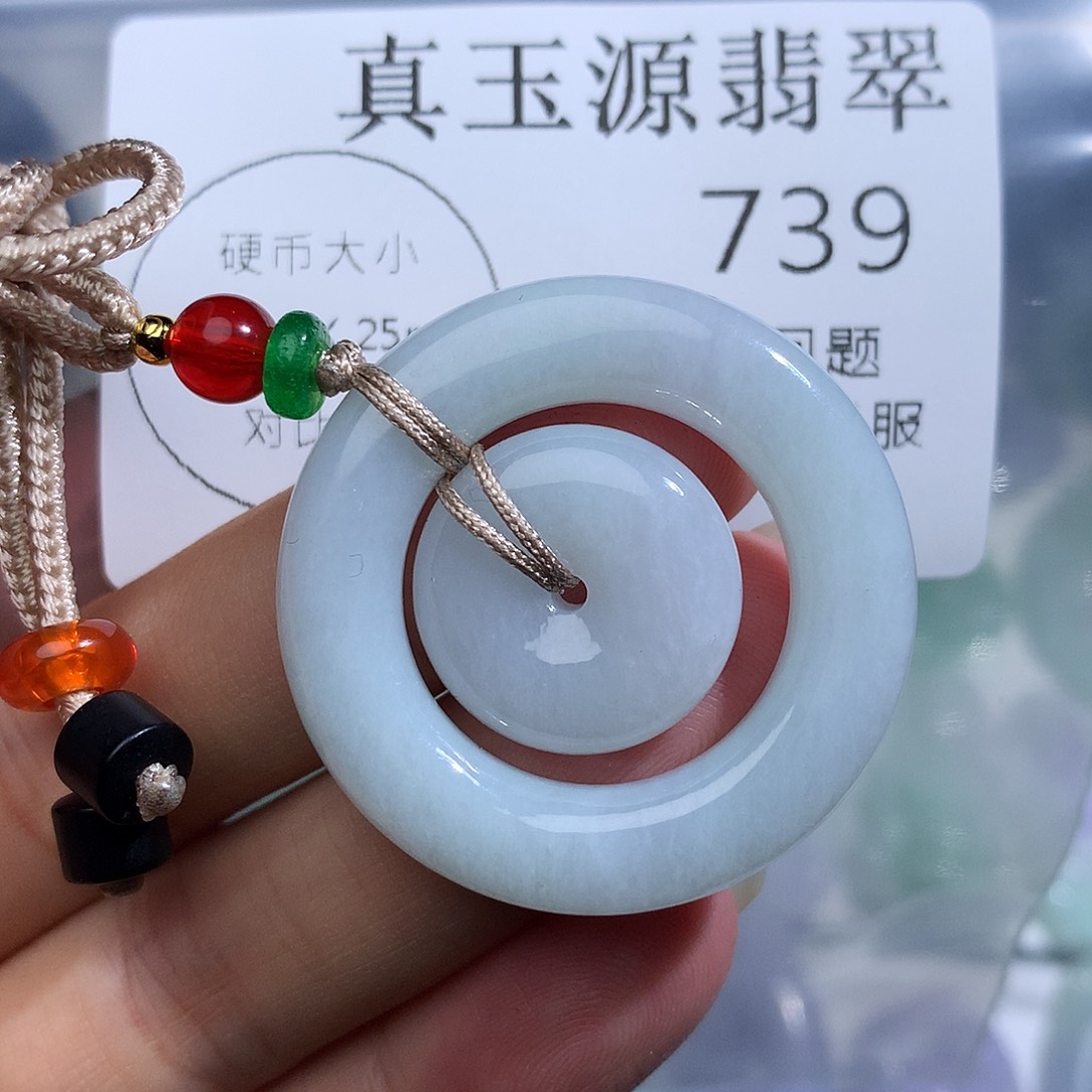 翡翠未镶嵌颈饰739
