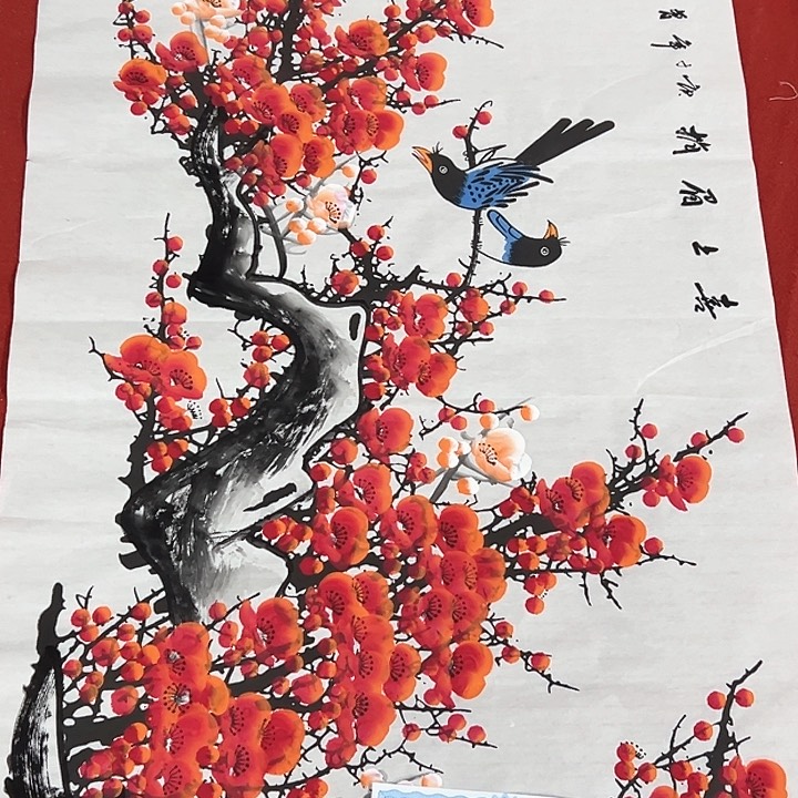 国画老师纯手绘作品欣赏