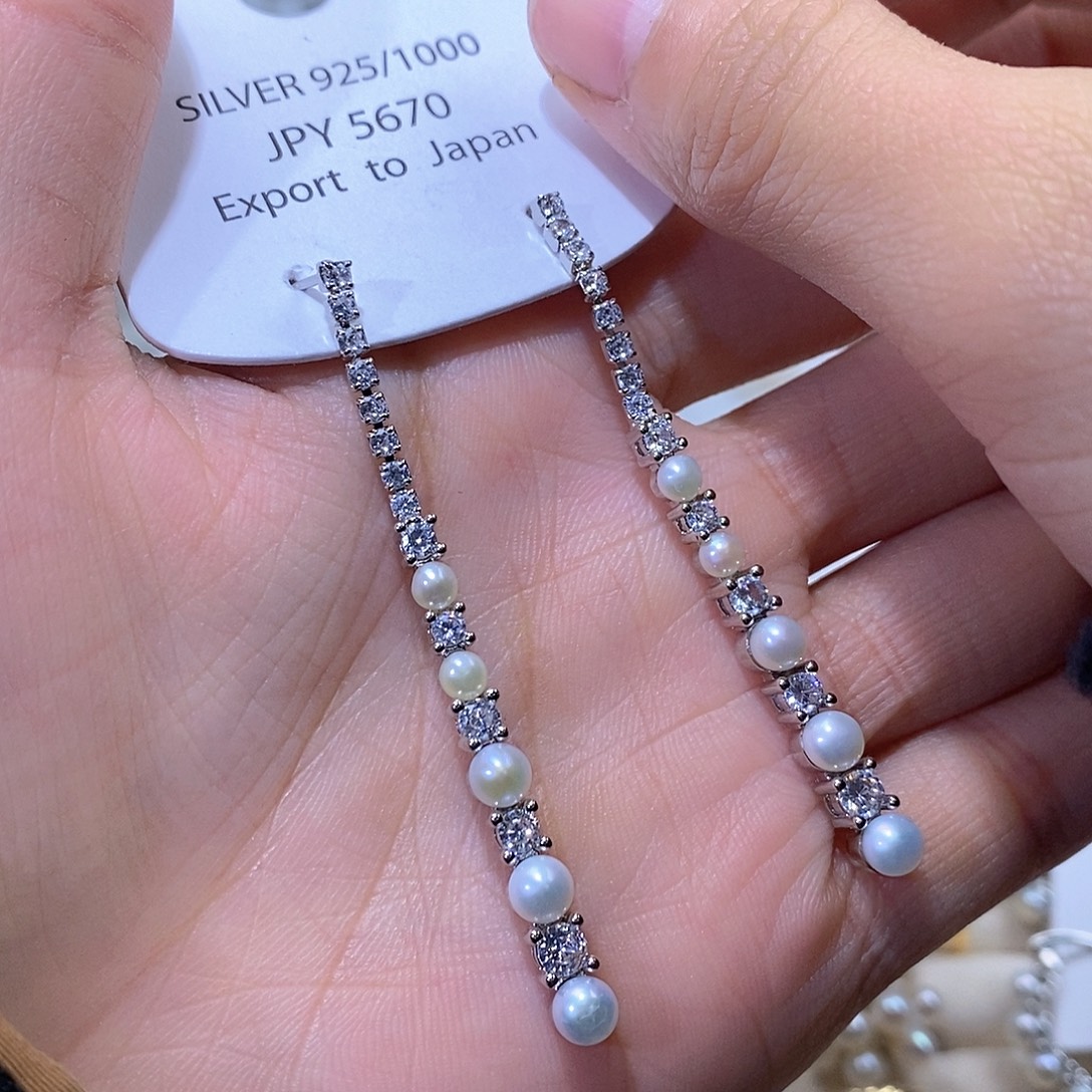 耳饰未镶嵌淡水珍珠