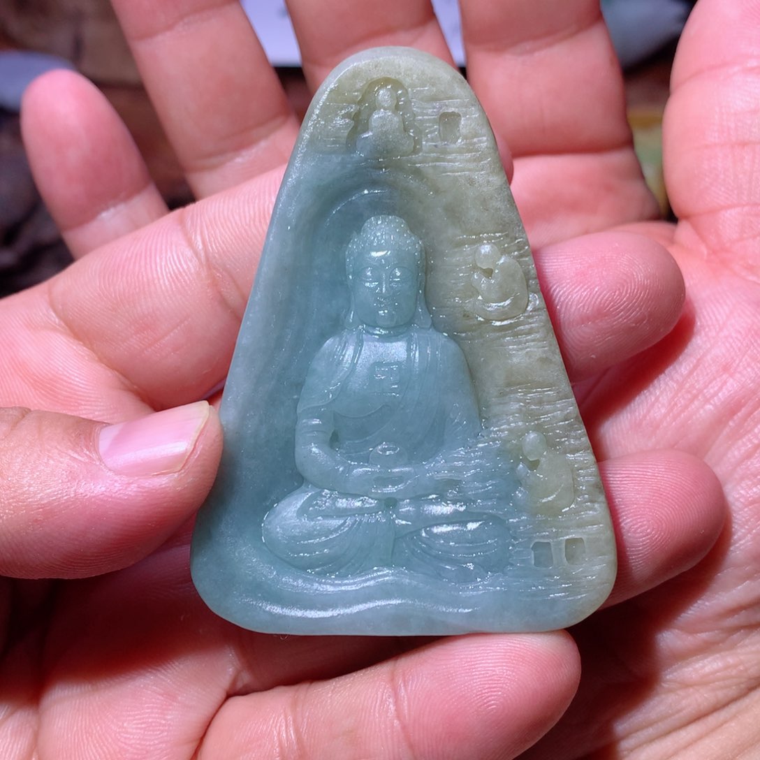 定制翡翠未镶嵌景****美翡翠