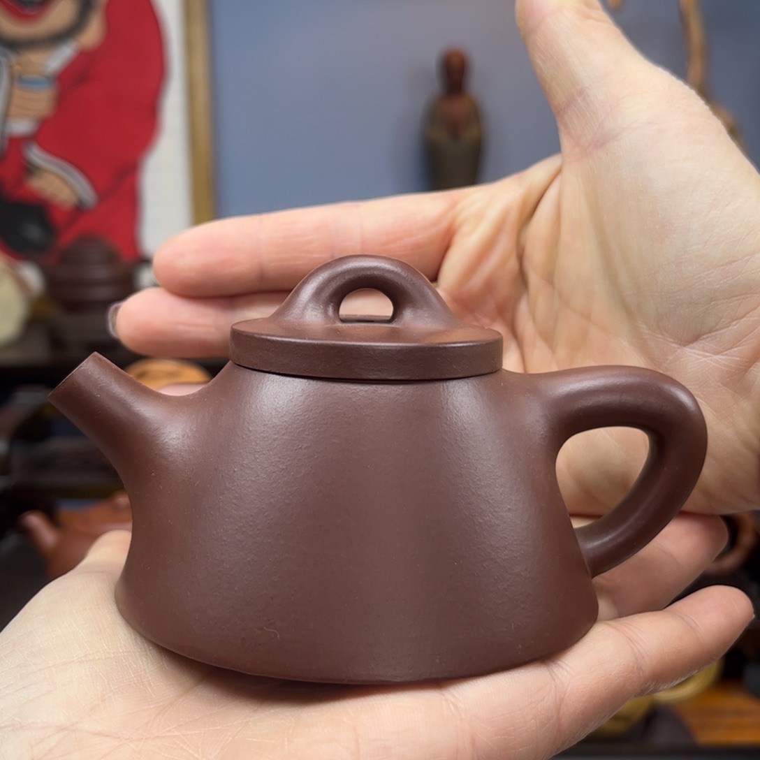 紫砂茶具半手工制作