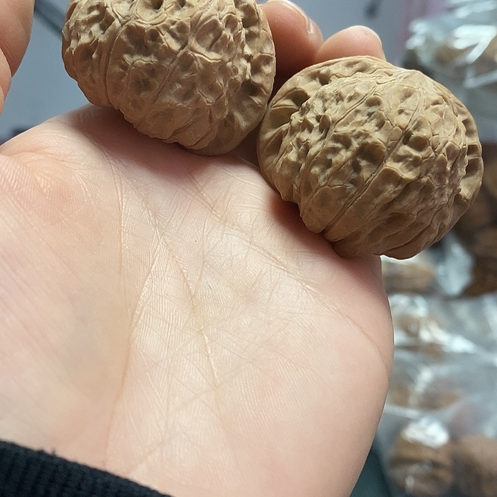 文玩核桃把件43南瓜墩