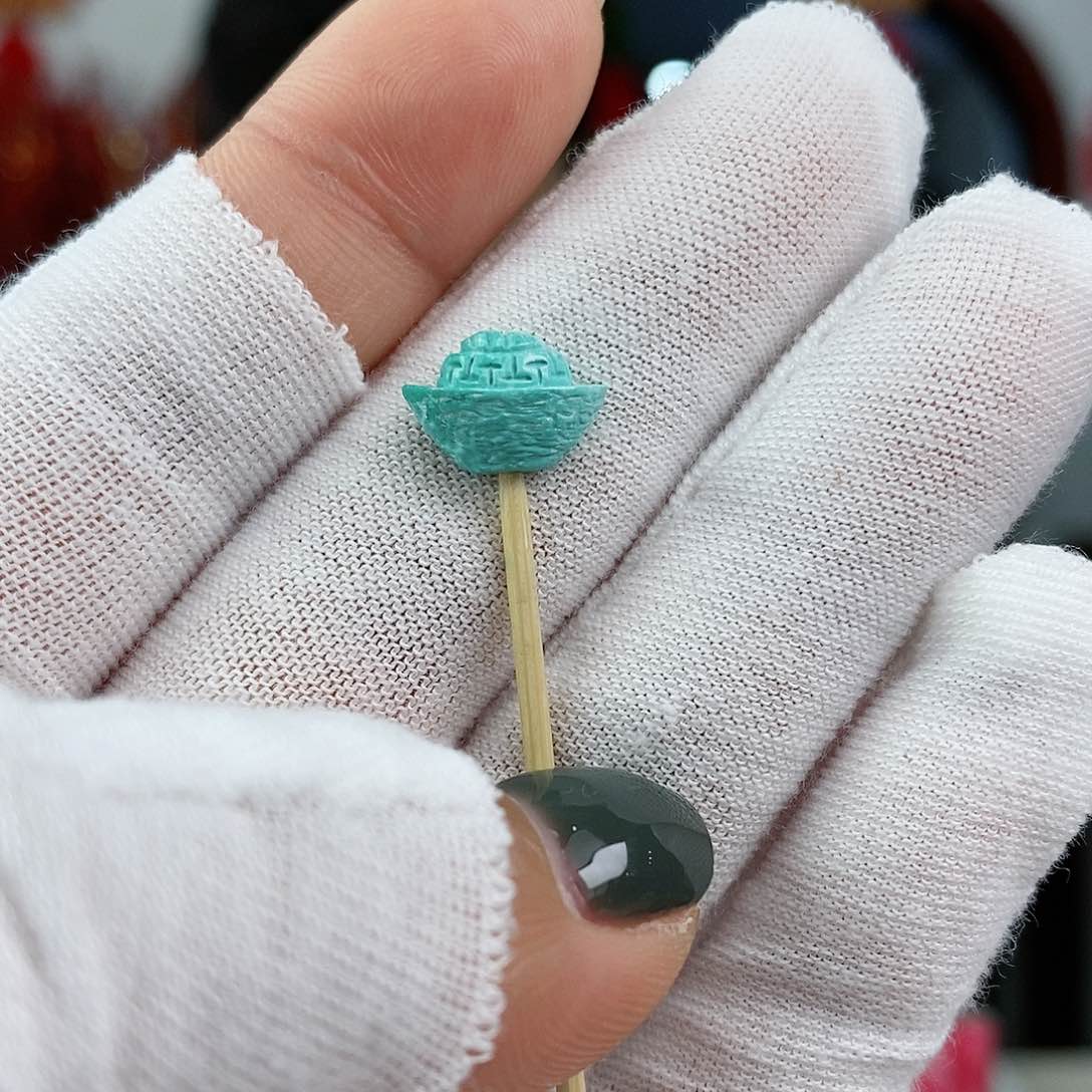 绿松石珠宝奇石未镶嵌