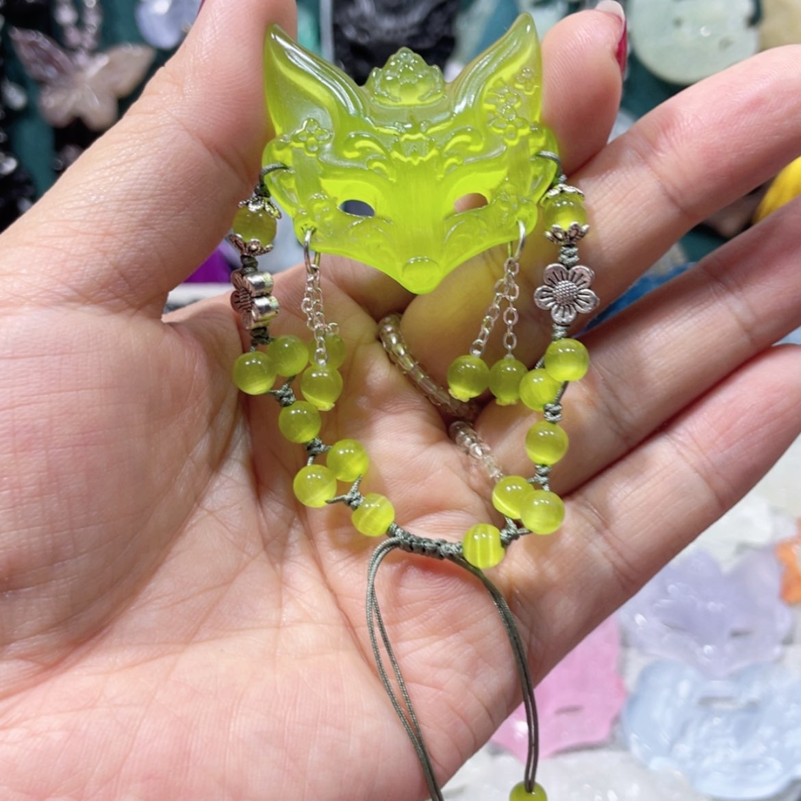 【闪购商品】未镶嵌岫玉颈饰70手牌