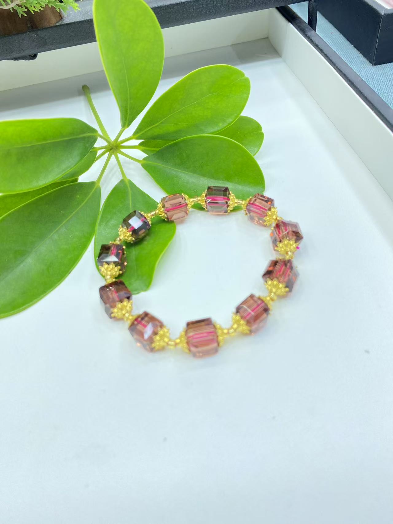 A107 时尚百搭11mm方糖单圈手串