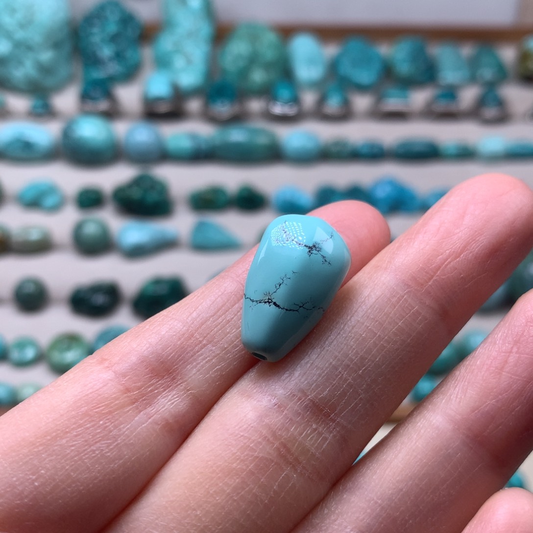 未镶嵌绿松石挂件修**家