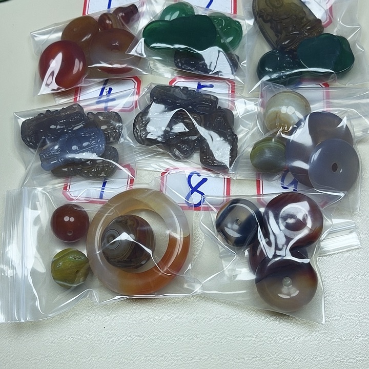 你***人玛瑙/玉髓未镶嵌颈饰