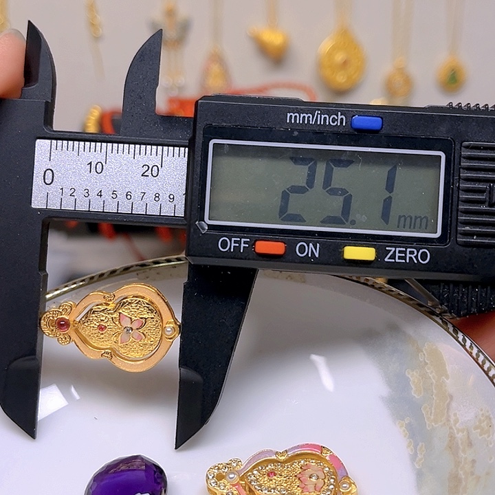 紫晶颈饰银S925镶嵌紫晶925镶嵌70