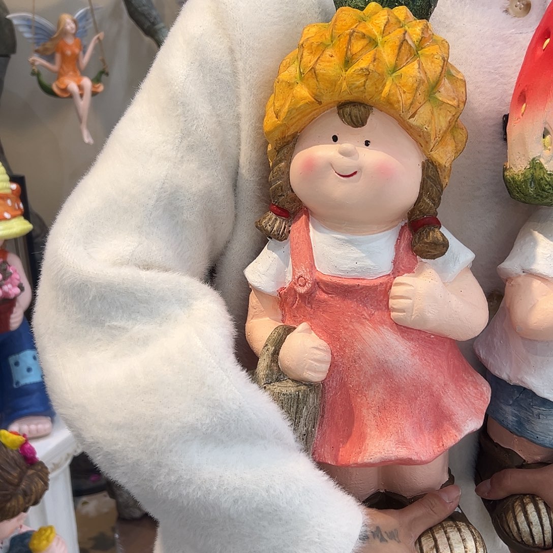 花园摆件红红火火