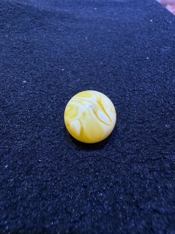 俄料金白拉丝妖纹单珠杨枝甘露色18毫米