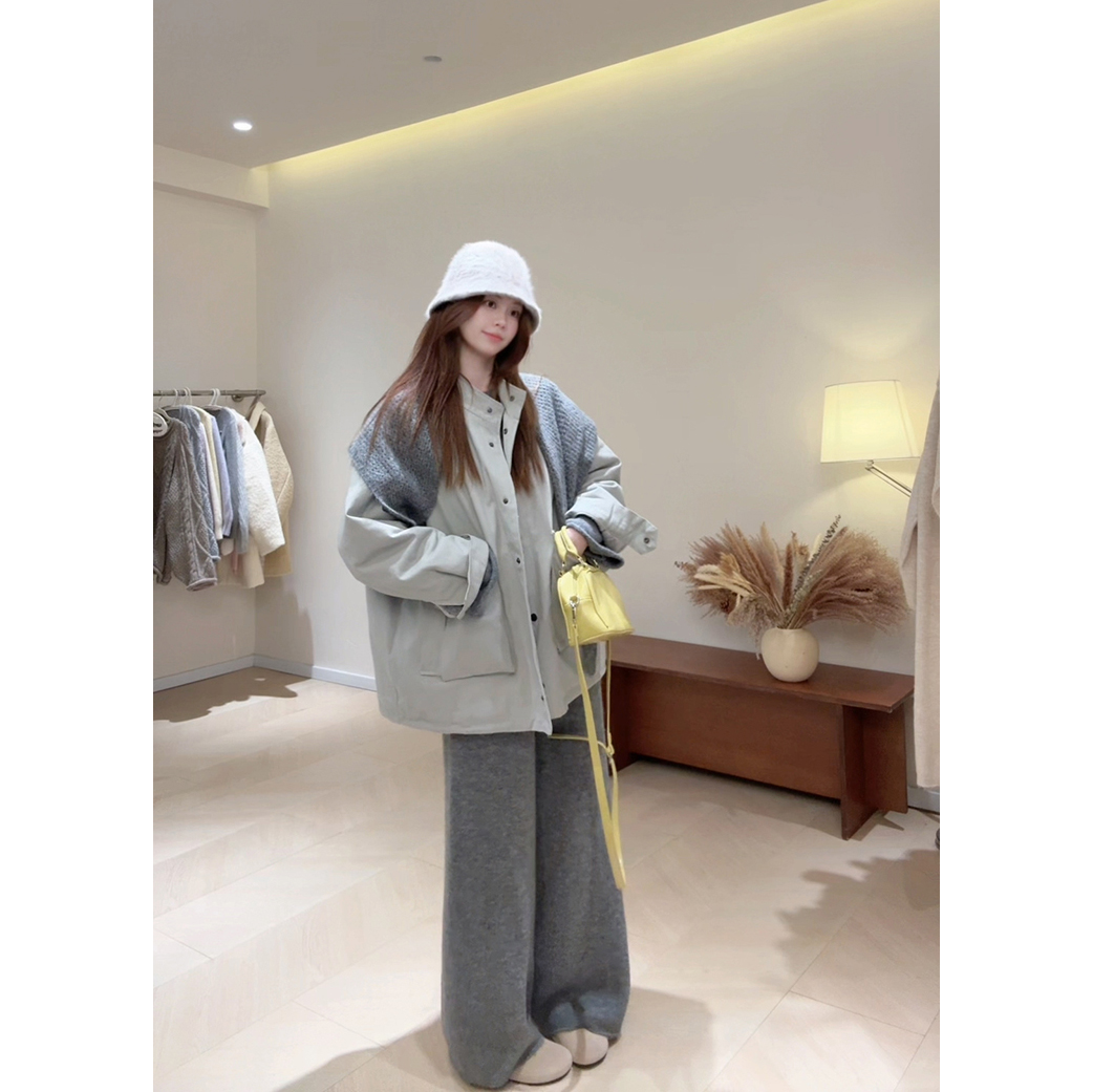 KG26工装巴恩风水洗棉夹棉棉服外套