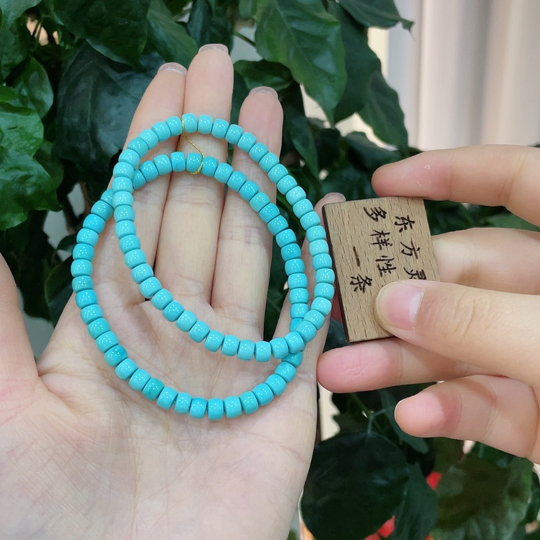 绿松石手串未镶嵌