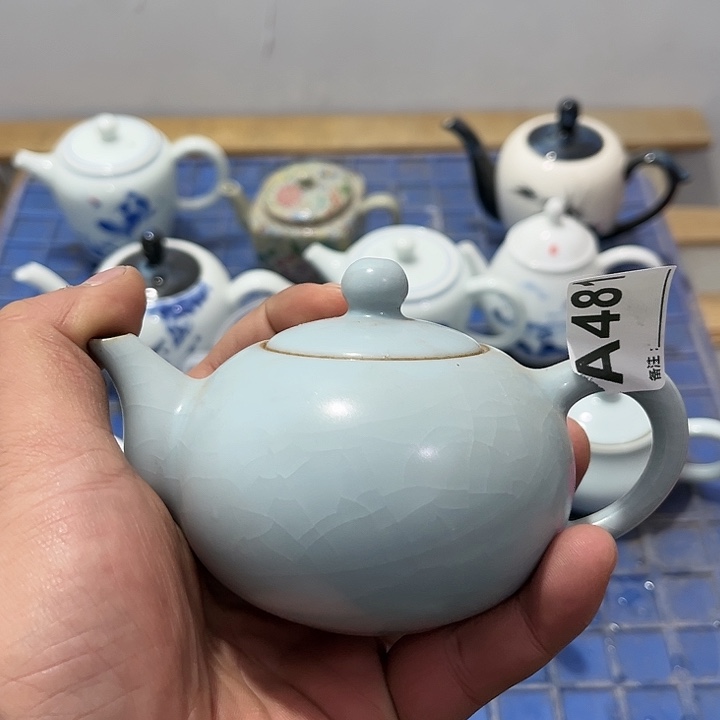 瑶***瑶茶具默认微瑕瓷器、茶具、壶、摆件，介意勿拍 