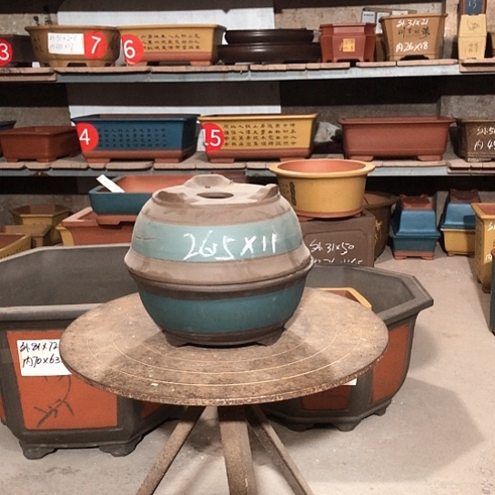 紫砂紫砂花盆包邮