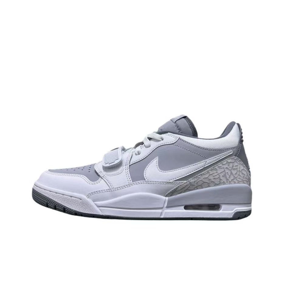【秋冬上新】NIKE/耐克AJ312男款灰色低帮复古篮球鞋CD7069005