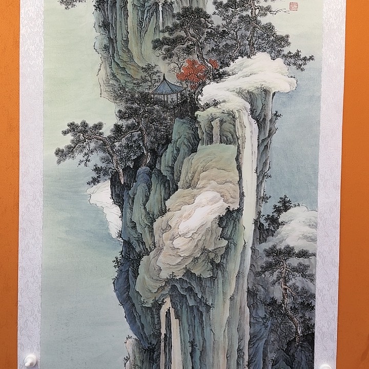 国画书法作品多次参加