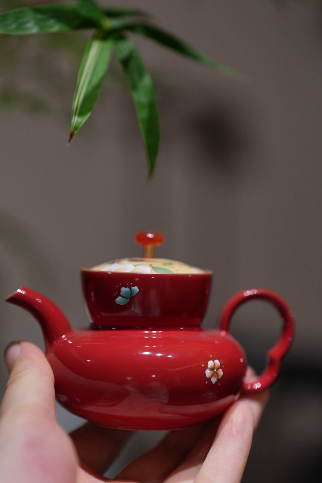 三秋月-燕喜春来系列茶壶 茶空间茶器