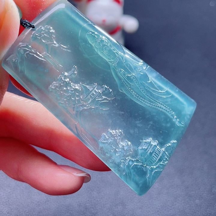 翡翠吊坠(不含链)未镶嵌