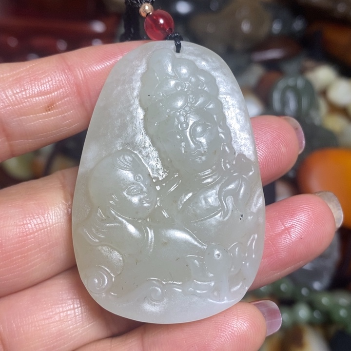 和田玉挂件未镶嵌