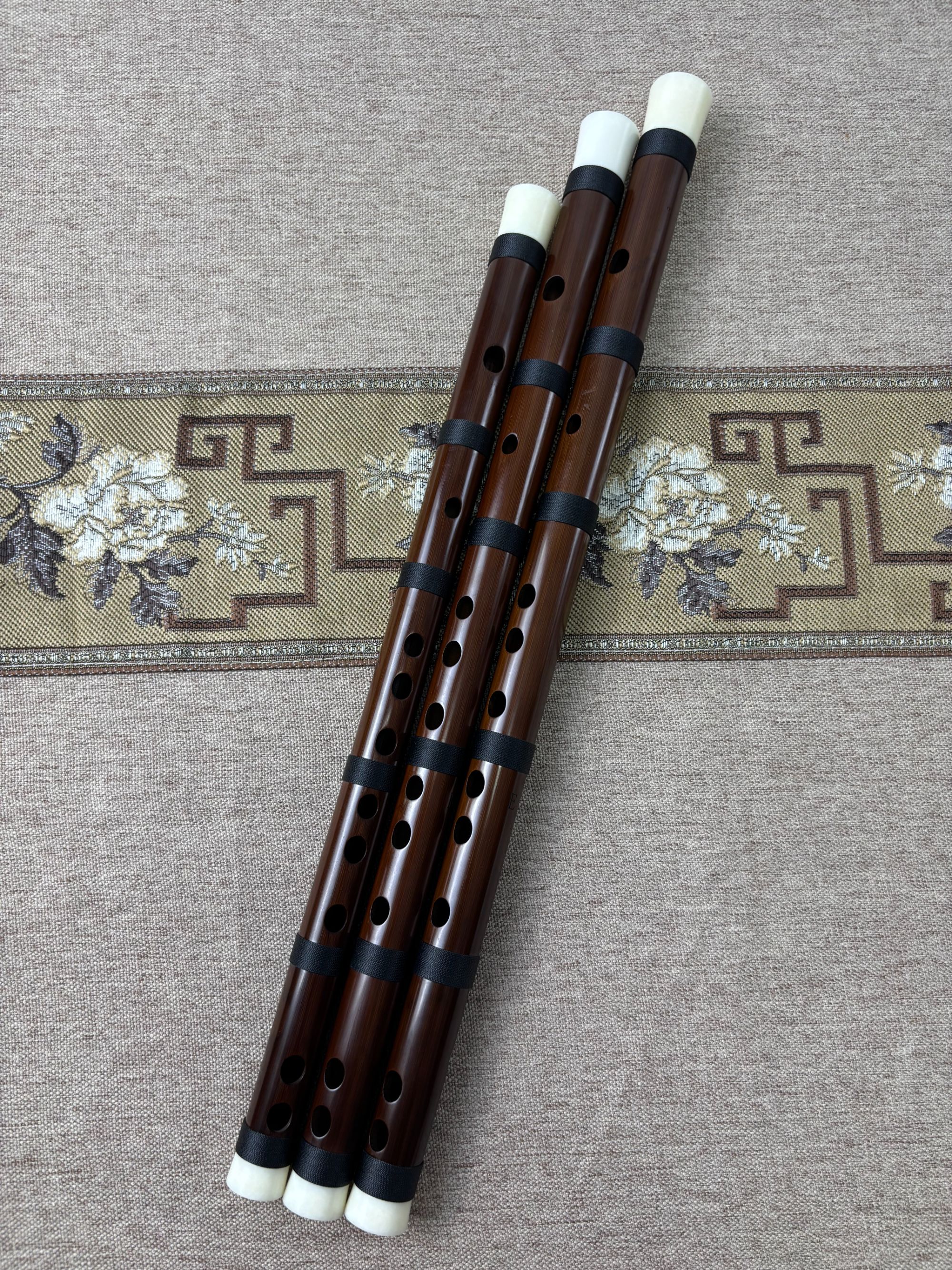 竹笛精品时尚短笛 大漆演奏笛子初学零基础入门短款