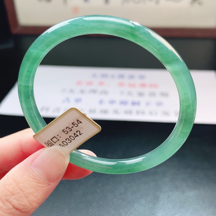 翡翠未镶嵌手镯翡翠手镯101