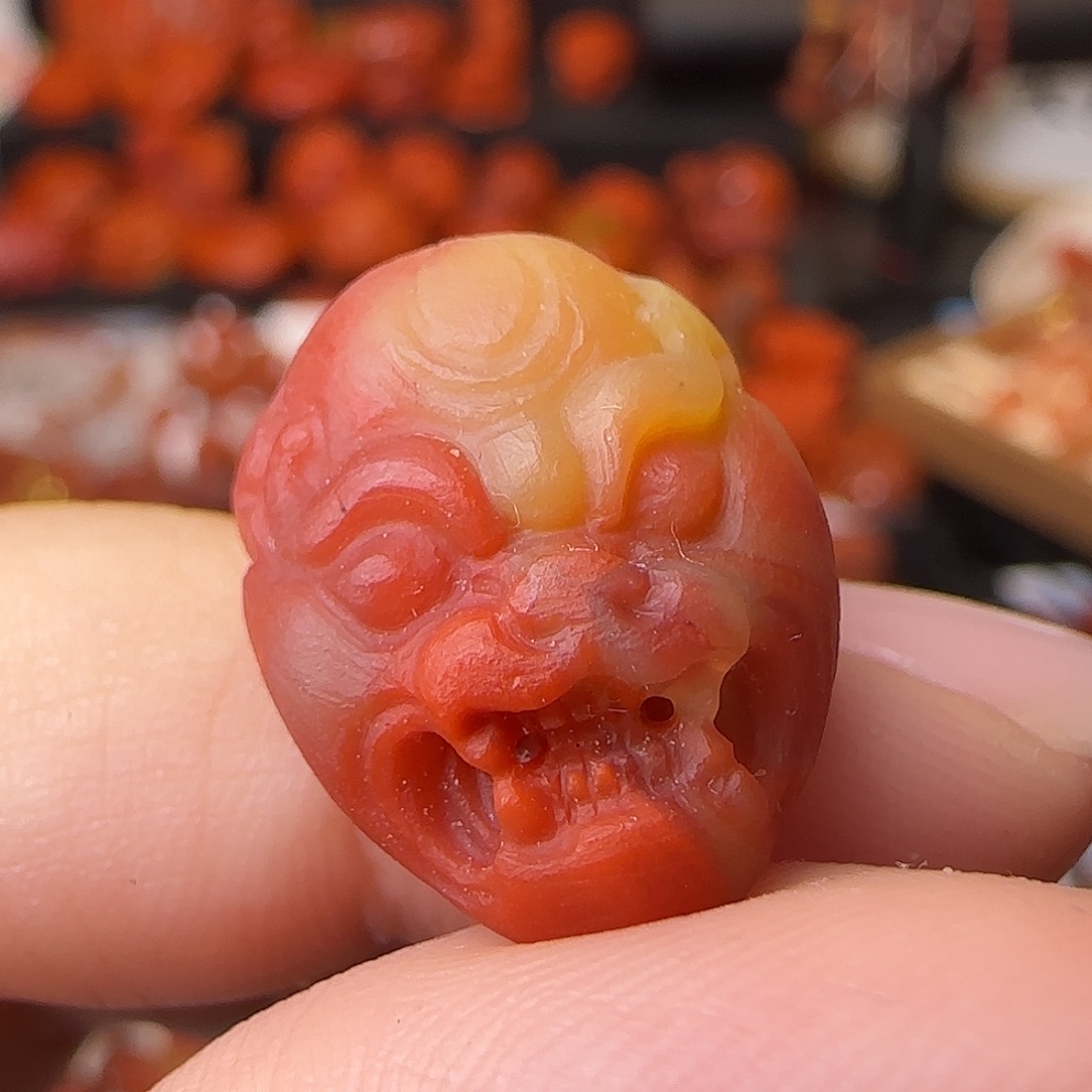 吊坠(不含链)未镶嵌南红玛瑙