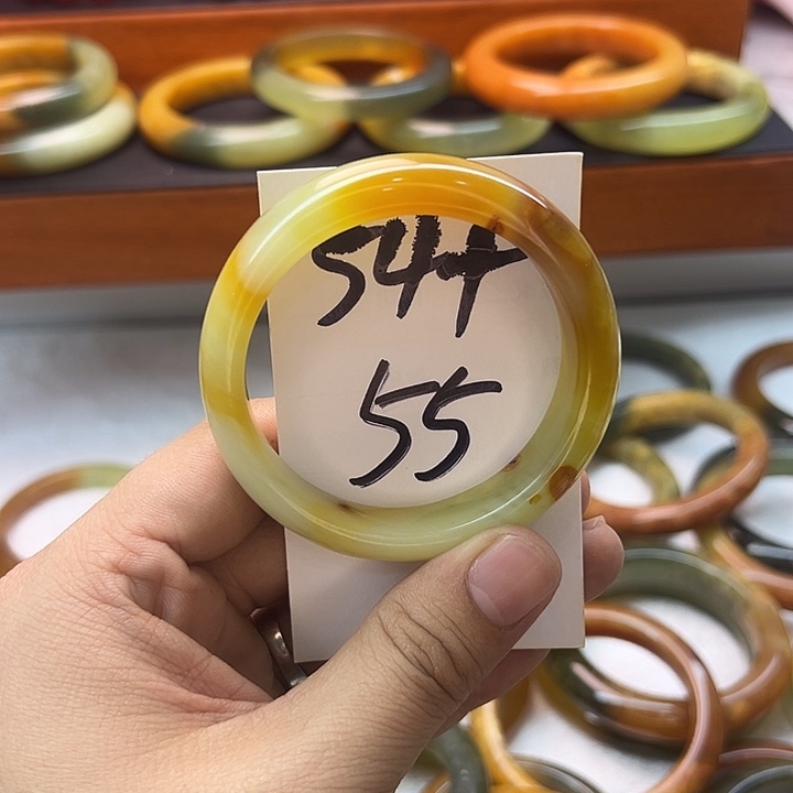 蛇纹石玉合金手镯