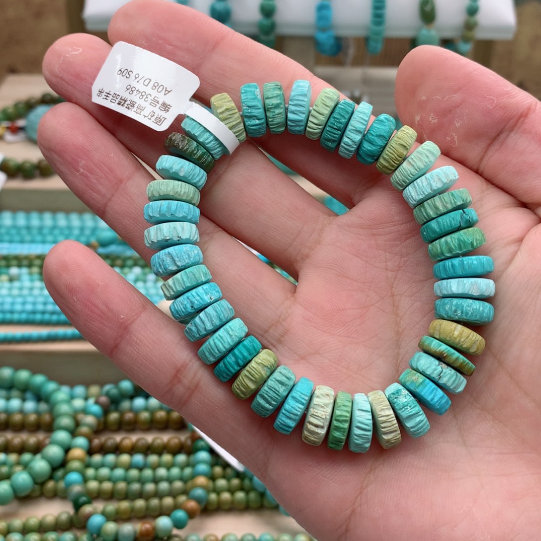 绿松石手链未镶嵌