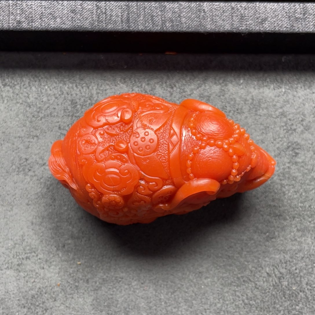 南红玛瑙吉祥如意未镶嵌