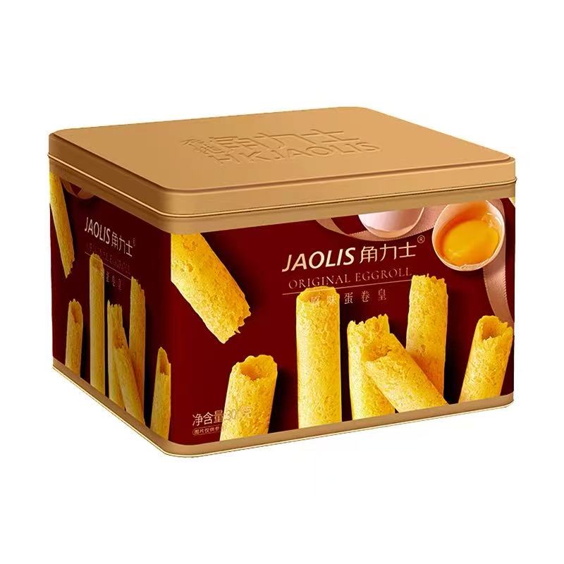 【破价福利】JAOLIS角力士香港蛋卷原味蛋卷酥礼盒装
