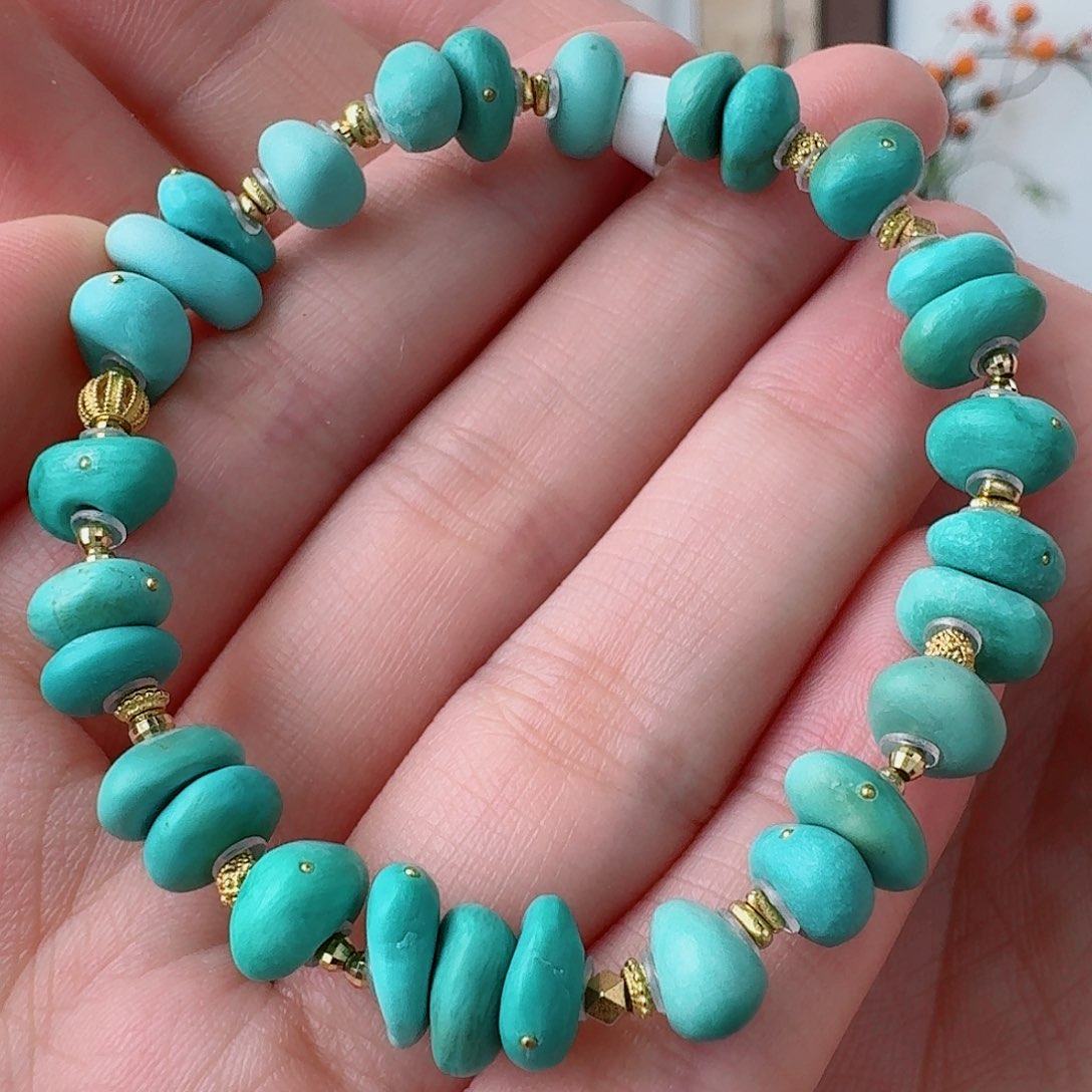 未镶嵌绿松石珠宝奇石