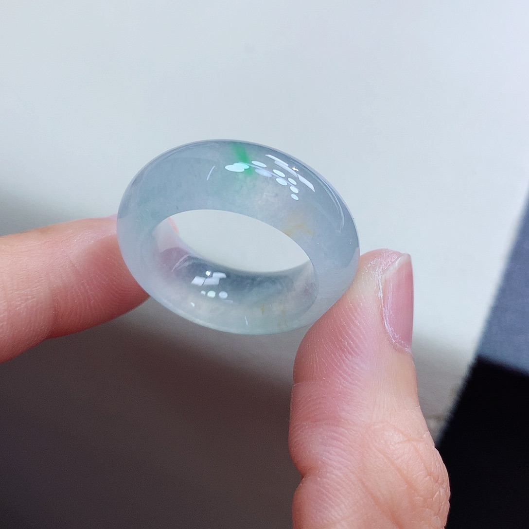 未镶嵌戒指翡翠16-17号