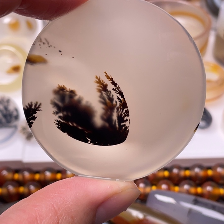 玛瑙/玉髓未镶嵌吊坠(不含链)