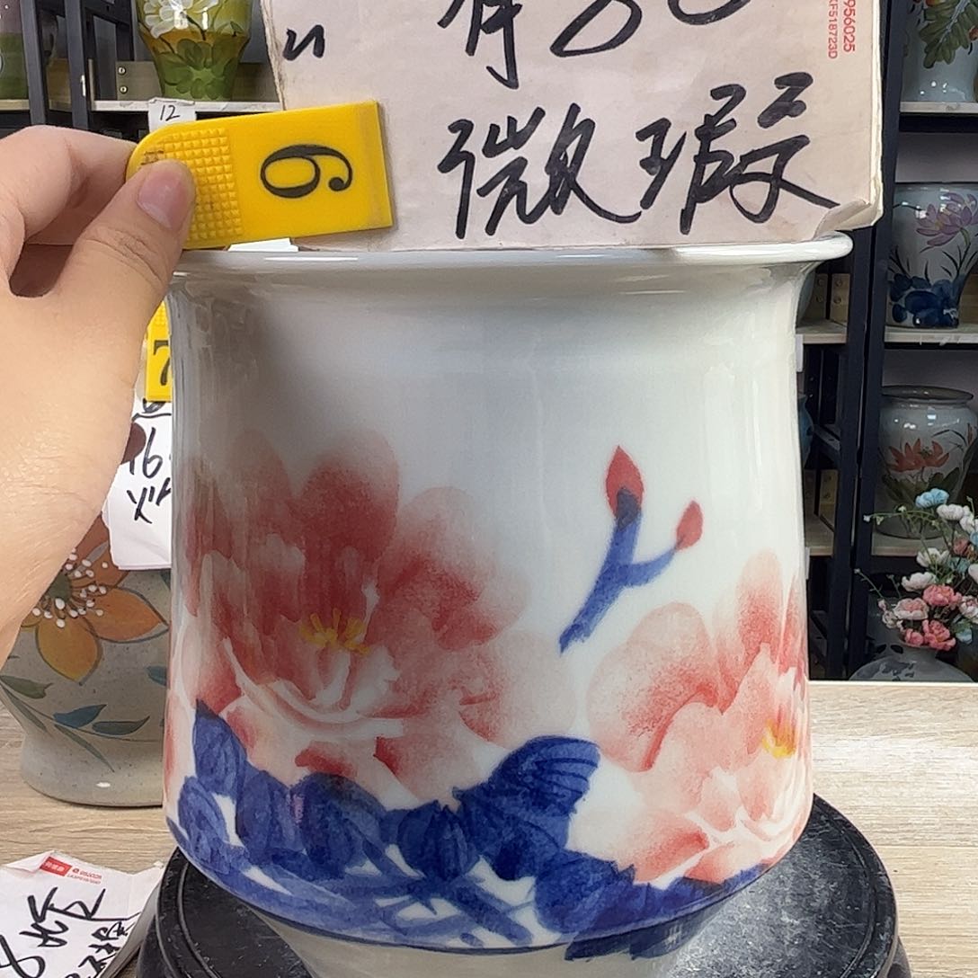 罐1tc景德镇陶瓷花盆