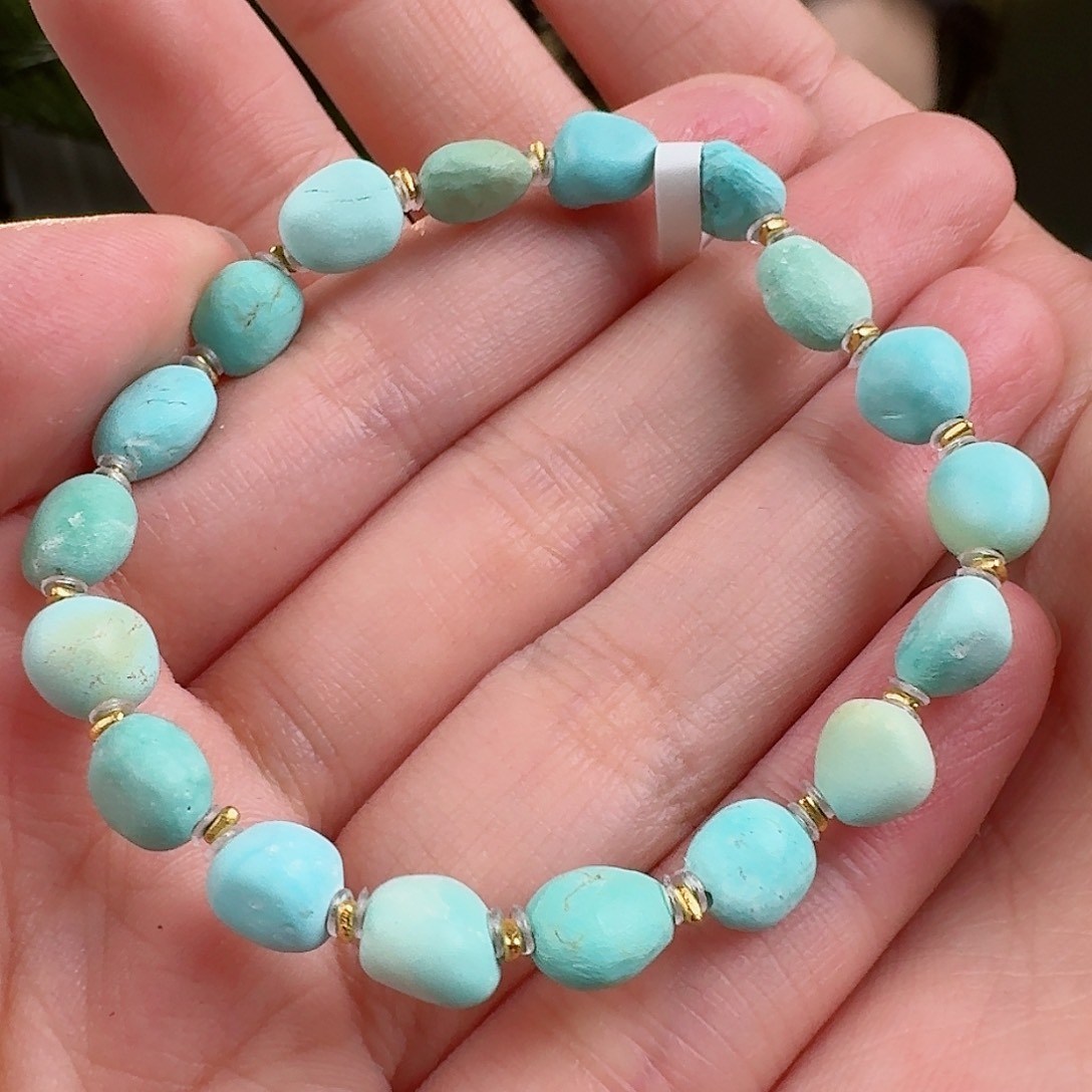 绿松石珠宝奇石未镶嵌