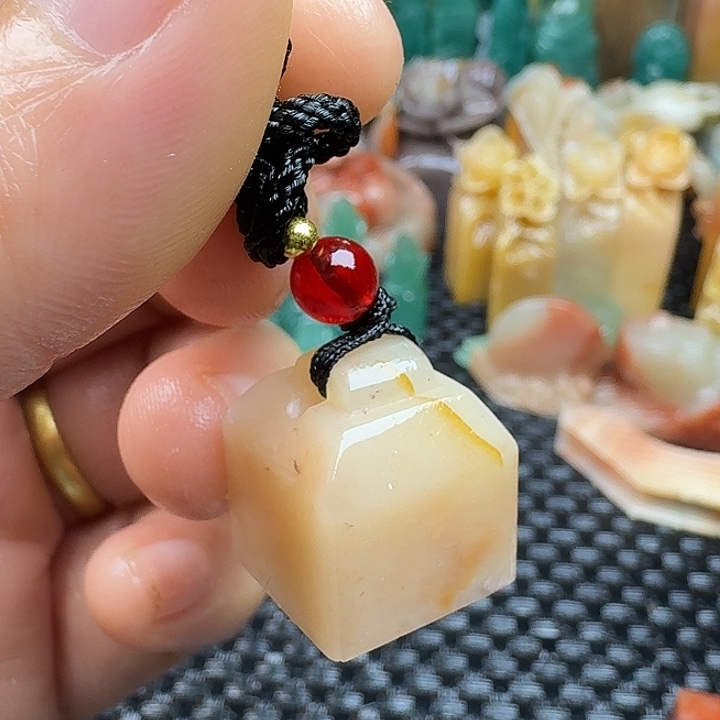 青田石真真正正章