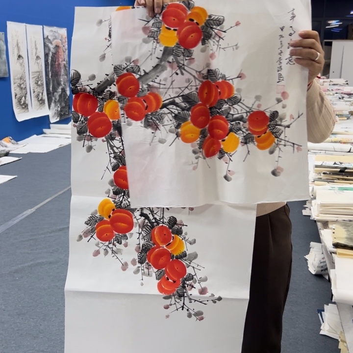 国画纯手绘字画国画宣纸