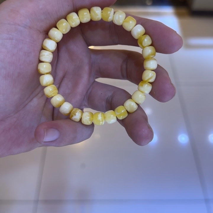 手链琥珀未镶嵌蜜蜡