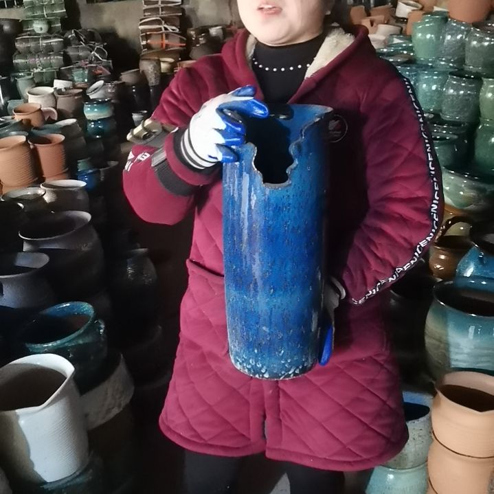 红陶口17高42瑕疵