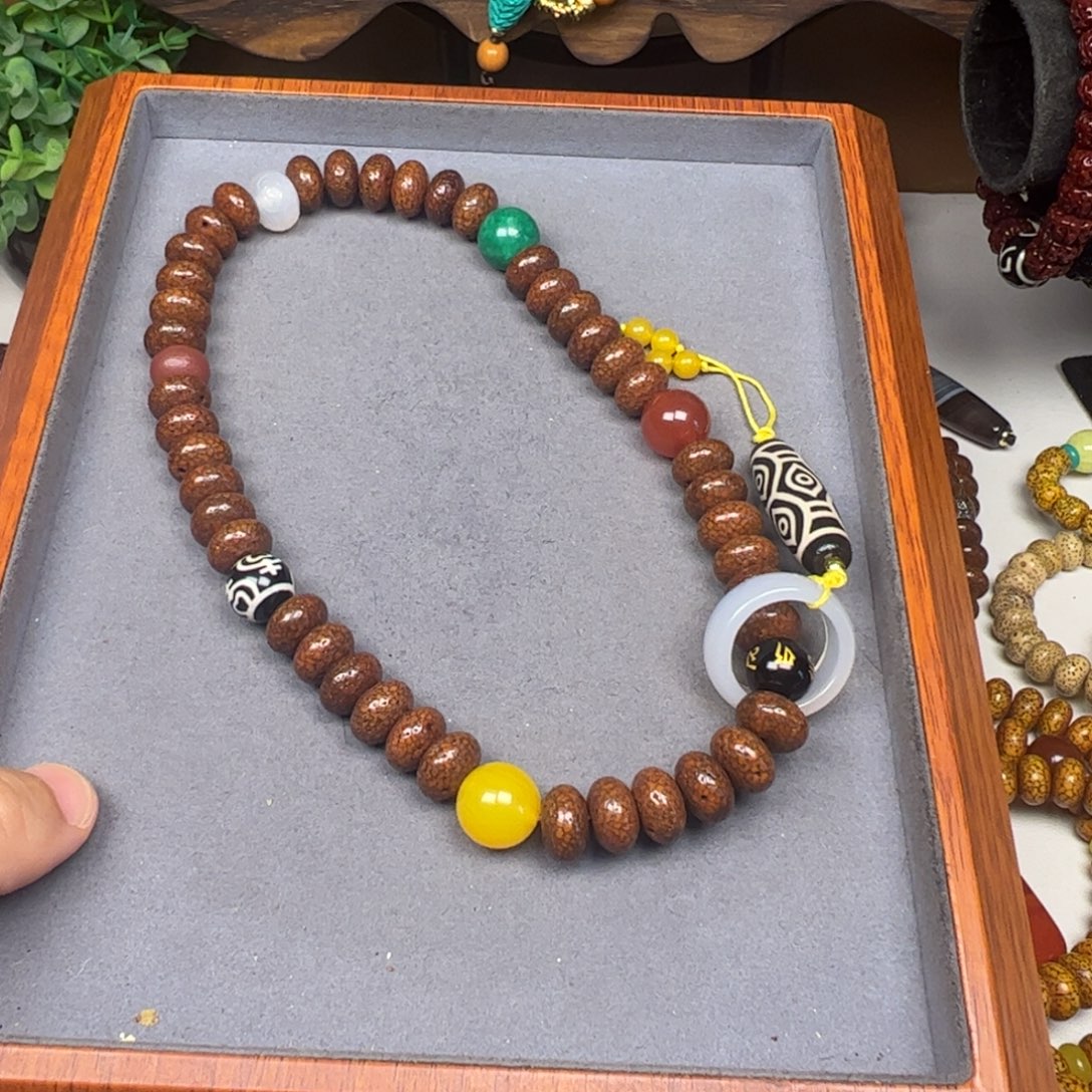 笑***活吊坠星月菩提星月