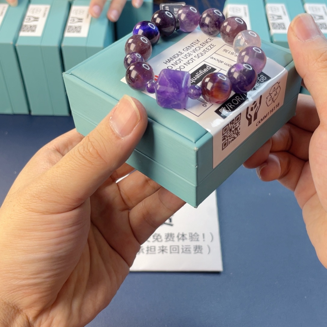 银S925镶嵌手链水晶