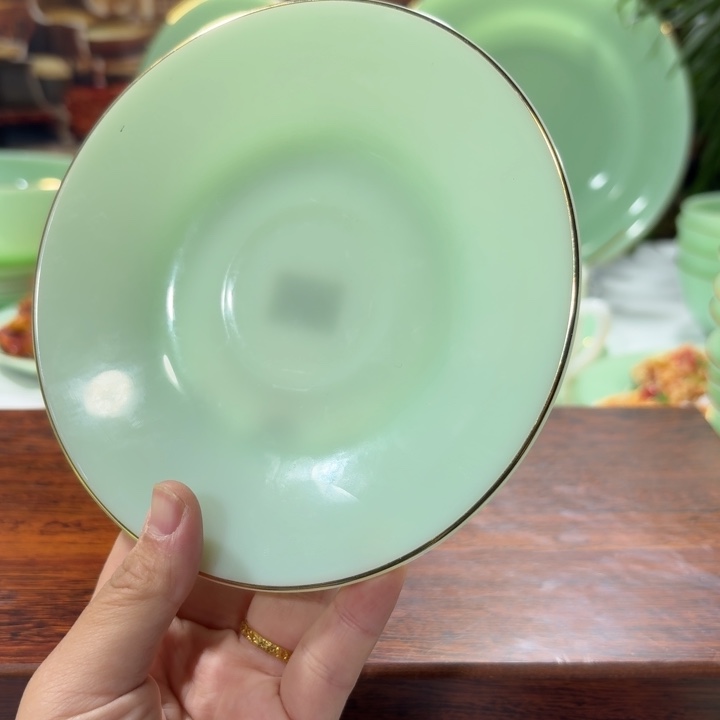 景德镇高端玉瓷套装碗盘单品