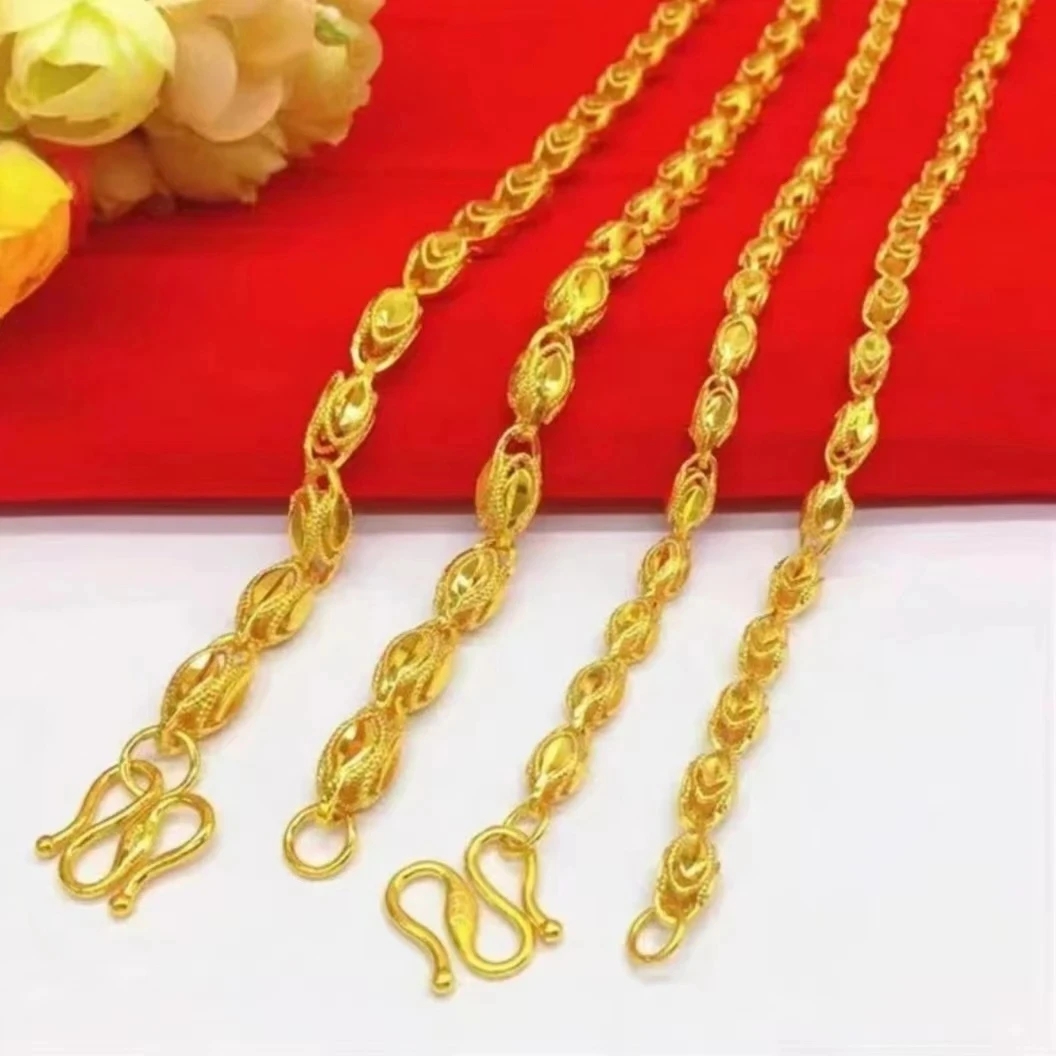 合金项链 合金 精工合金镂空凤尾时尚百搭男女同款霸气精美